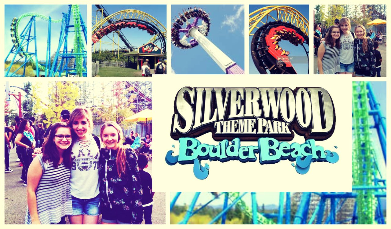 Silverwood Theme Park Rollercoaster On Rides POV Front Seat PeakD